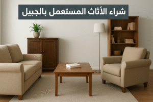 شراء الاثاث المستعمل بالجبيل